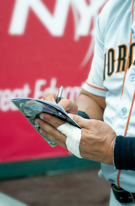 The autograph